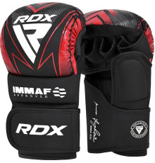Боксерські рукавиці RDX GRAPPLING GLOVES SHOOTER IMMAF-1 унцій XXL, чорні