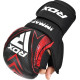 Боксерські рукавиці RDX GRAPPLING GLOVES SHOOTER IMMAF-1 унцій XXL, чорні