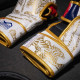 Рукавички для ММА Phantom Muay Thai розмір L/XL, біло-золотисті