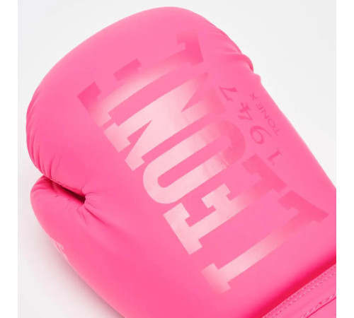 Рукавички боксерські Leone GN058 TONE X розмір 10 унцій, рожеві