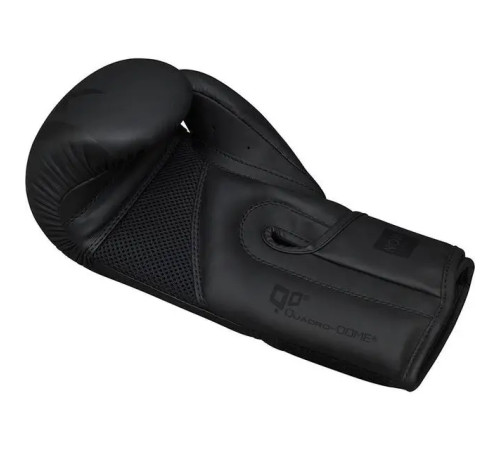 Рукавички боксерські з капою RDX F15 Noir Matte розмір 12 унцій, чорні