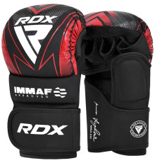 Рукавички греплінгові для ММА RDX розмір XL, червоні