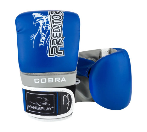 Рукавички снарядні PowerPlay 3038 розмір L, синьо-сірі