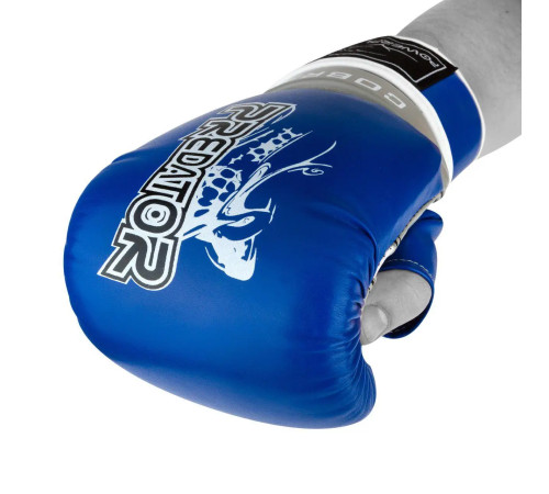 Рукавички снарядні PowerPlay 3038 розмір L, синьо-сірі