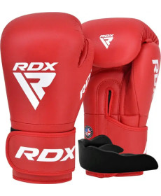 Рукавички боксерські з капою RDX AS1 розмір 12 унцій, червоні