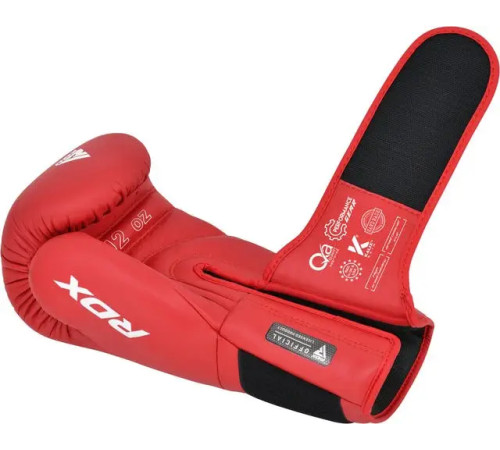 Рукавички боксерські з капою RDX AS1 розмір 12 унцій, червоні