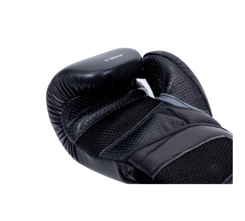 Рукавички боксерські V`Noks Futuro Tec 14 унцій, чорно-білі