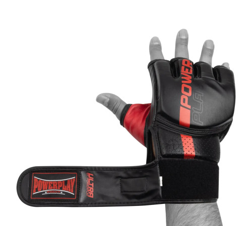 Рукавички для MMA PowerPlay 3093 розмір XL, чорні