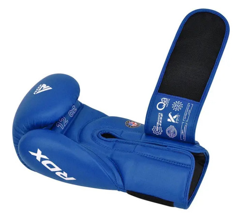 Рукавички боксерські з капою RDX AS2 розмір 12 унцій, сині