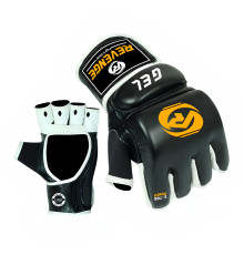 Рукавички для MMA REVENGE EV-18-1807 розмір S, чорно-білі