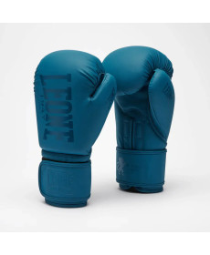 Рукавички боксерські Leone GN058 TONE X розмір 10 унцій, синьо-зелені