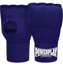 Рукавички-бинти з гелевими подушечками PowerPlay 3096 розмір M, темно-сині