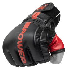 Рукавички для MMA PowerPlay 3093 розмір L, чорні