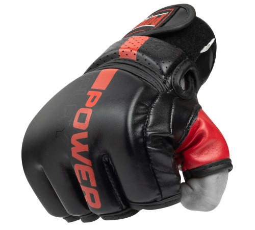 Рукавички для MMA PowerPlay 3093 розмір L, чорні