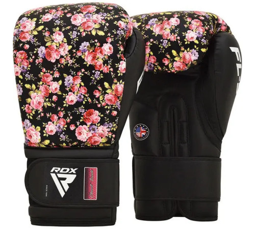 Рукавички боксерські з капою RDX FL-5 розмір 10 унцій, чорні