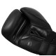 Рукавички боксерські шкіряні з бинтами TITLE Black Bolstered розмір 16 унцій, чорні