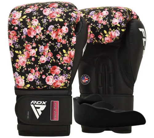 Рукавички боксерські з капою RDX FL-5 розмір 8 унцій, чорні