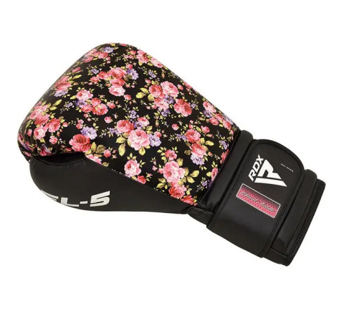 Рукавички боксерські з капою RDX FL-5 розмір 8 унцій, чорні