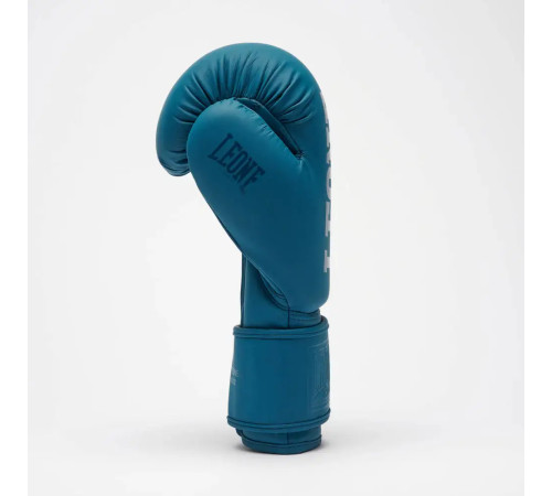 Рукавички боксерські Leone GN058 TONE X розмір 16 унцій, синьо-зелені