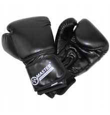 Рукавички боксерські MASTER розмір 10 унцій, чорні