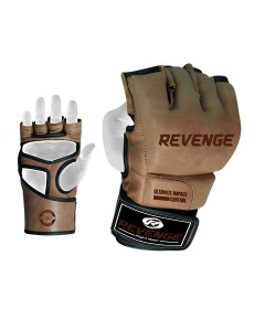 Рукавички для MMA Revenge EV-18-1810 розмір S, коричневі