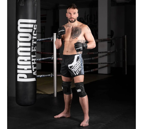 Рукавички для ММА Phantom APEX Hybrid розмір S/M, чорні