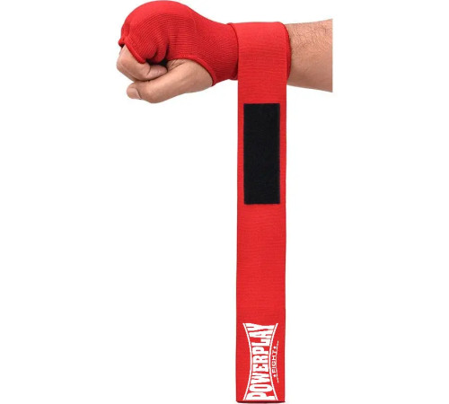 Рукавички-бинти з гелевими подушечками PowerPlay 3096 розмір S, червоні