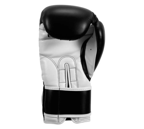 Рукавички боксерські з капою TITLE Classic Pro Style 3.0 розмір 12 унцій, чорно-білі