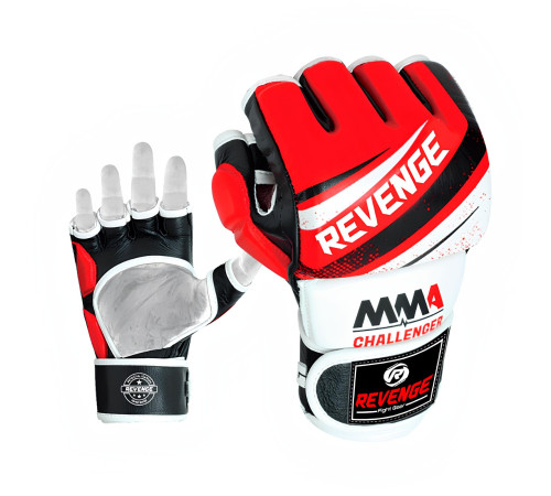 Рукавички для MMA REVENGE EV-18-1822 PU розмір XL, чорно-червоний