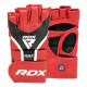 Рукавички для ММА RDX AURA PLUS T-17 розмір S, червоно-чорні