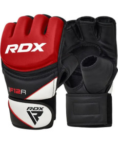 Рукавички для ММА RDX F12 Model GGRF розмір S, червоні