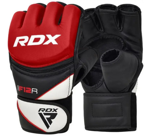 Рукавички для ММА RDX F12 Model GGRF розмір S, червоні