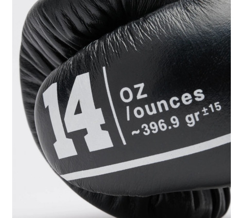 Рукавички боксерські Leone Shok Pro 10 унцій, чорно-білі
