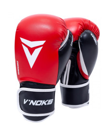 Рукавички боксерські V`Noks Lotta 10 унцій, різнокольорові