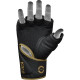 Рукавички для ММА RDX F6 KARA Matte Golden розмір M, чорно-золотисті