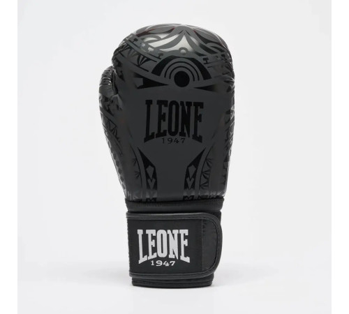 Рукавички боксерські Leone GN329 HAKA розмір 12 унцій, чорний