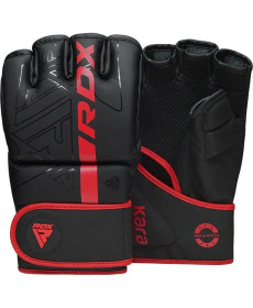 Рукавички для ММА RDX F6 KARA Matte розмір M, червоні