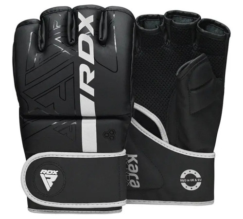 Рукавички для ММА RDX F6 KARA Matte розмір M, білі