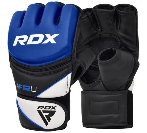 Рукавички для ММА RDX Model GGR-F12U-S розмір S, сині