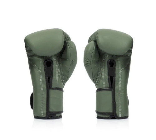 Рукавички боксерські з бинтами Fairtex BGV11 16 унцій, зелені