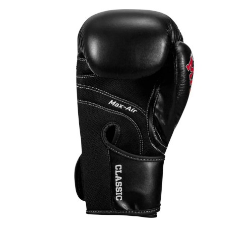 Рукавички боксерські з бинтами TITLE Classic Black Max розмір 8 унцій, чорні