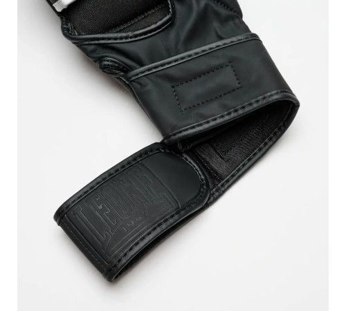 Рукавички греплінгові для ММА з капою Leone BLACK Edition розмір XL, чорні