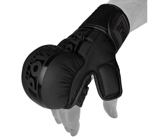 Рукавички для MMA PowerPlay PP_3033 Ultra Matt розмір XL, чорні