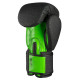 Рукавички боксерські з бинтами Phantom Galaxy розмір 10 унцій, чорно-зелені