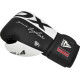 Боксерські рукавиці RDX BOXING GLOVES REX F4 16 унцій, чорно-білі