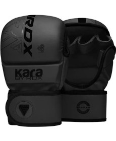 Рукавички греплінгові для ММА RDX F6 KARA Matte Plus розмір S/M, чорні