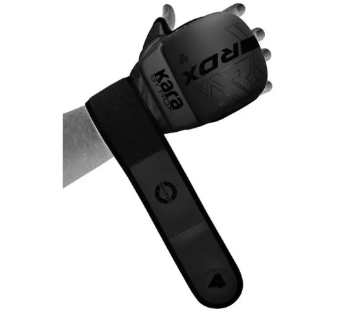 Рукавички греплінгові для ММА RDX F6 KARA Matte Plus розмір S/M, чорні