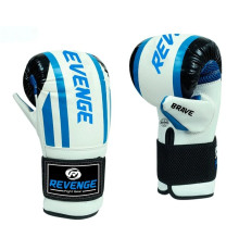 Рукавички боксерські REVENGE EV-15-1533-PU розмір М, біло-сині