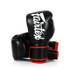 Рукавички боксерські з бинтами Fairtex BGV14 12 унцій, чорні