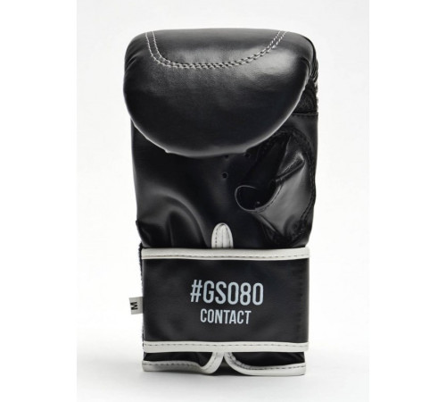 Рукавички боксерскі Leone Contact S, чорно-білі